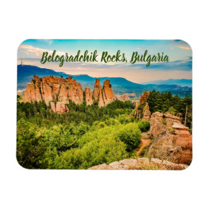 Belogradchik Rocks Bulgarije gestileerd Magneet