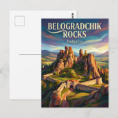 Belogradchik Rotsen Bulgarije Briefkaart (Voorkant / Achterkant)