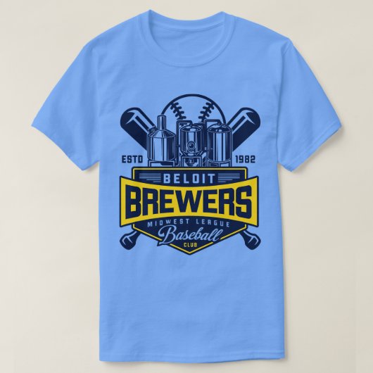 Beloit Brewers T-shirt (Design voorkant)