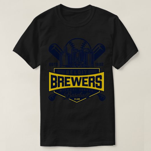 Beloit Brewers T-shirt (Design voorkant)