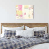 Beloit, Victor, Waconda Springs, Morton, Kansas Canvas Afdruk (Insitu (Slaapkamer))