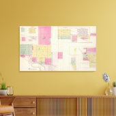 Beloit, Victor, Waconda Springs, Morton, Kansas Canvas Afdruk (Insitu (Woonkamer))