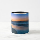 Belongil Beach net na zonsondergang, Byron Bay Mok (Midden)