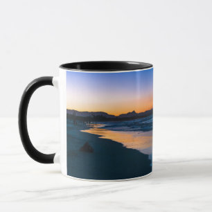 Belongil Beach net na zonsondergang, Byron Bay Mok