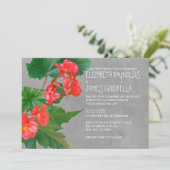 Belonia Wedding Invitations Kaart (Staand voorkant)