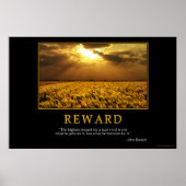 Beloning Poster (Voorkant)