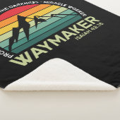 Beloof de houder licht in de duisternis sherpa deken (3/4)