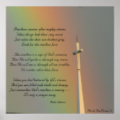 Beloof Gods regenboog Poster (Voorkant)