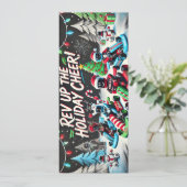 Beloon de juichende sfeer! Cool Racing Christmas K Feestdagenkaart (Staand voorkant)