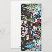 Beloon de juichende sfeer! Cool Racing Christmas K Feestdagenkaart (Voorkant / Achterkant)