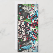 Beloon de juichende sfeer! Cool Racing Christmas K Feestdagenkaart (Voorkant)