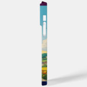 beloon meisje iPhone 14 Pro Max cover (Achterkant / Links)