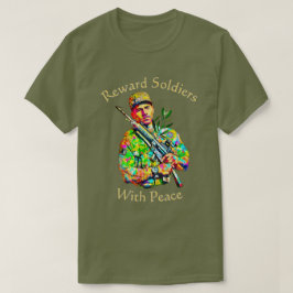 Beloon soldaten met Peace 01 T-shirt