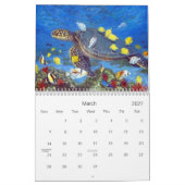 Belote Ocean Art Calendat Kalender (Mar 2027)