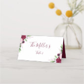 Beloved Floral Place Card Plaatskaartje (Achterkant)