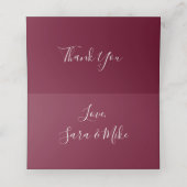 Beloved Floral Place Card Plaatskaartje (Binnenkant ongevouwen)