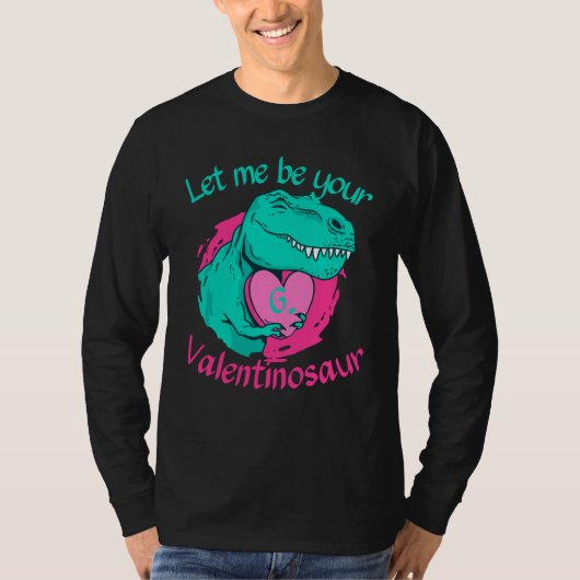 Beloved G Initial Let me by your Valentines Day Di T-shirt (Voorkant)