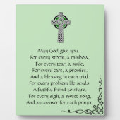 Beloved Irish Prayer Tabletop Sign Fotoplaat (Voorkant)