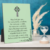 Beloved Irish Prayer Tabletop Sign Fotoplaat (Zijkant)