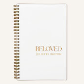 Beloved Personalized Journal Notitieboek (Voorkant)