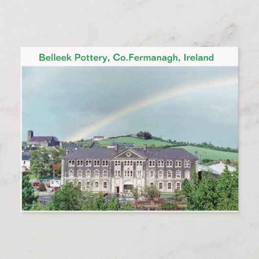 Belprei Pottery, Belprei, Co.Fermanagement, Ierlan Briefkaart (Voorkant)
