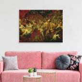 Belshazzar's feast canvas afdruk (Insitu (Woonkamer))