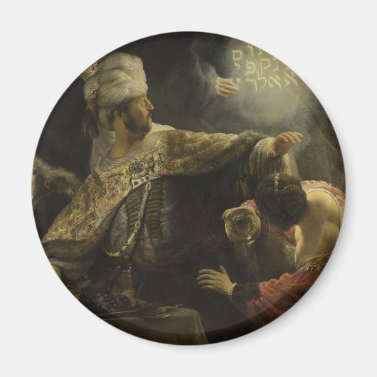 Belshazzar's feast magneet (Voorkant)