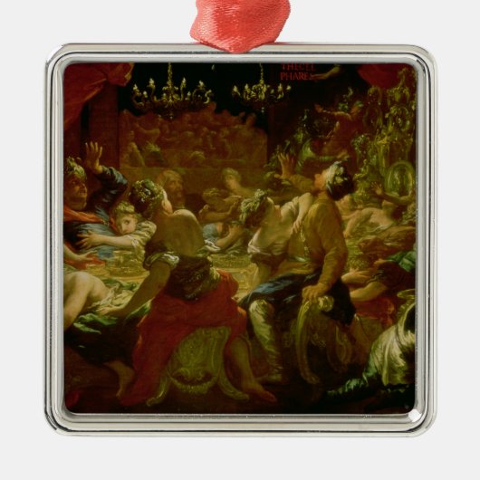 Belshazzar's feast metalen ornament (Voorkant)