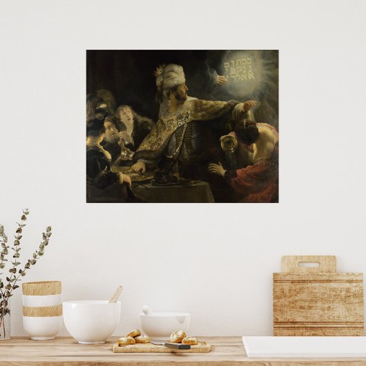 Belshazzar's feast poster (Keuken)