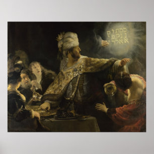 Belshazzar's feast poster