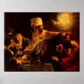 Belshazzar's feast poster (Voorkant)