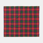 Belshes Plaid Fleece Deken (Voorkant (Horizontaal))