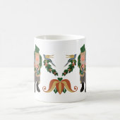 Belsnickel Cartoon gepersonaliseerde kerst Koffiemok (Center)