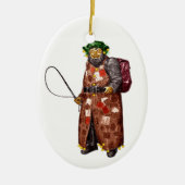 Belsnickel Keramisch Ornament (Voorkant)