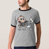 Belt-baby ringer t t-shirt (Voorkant)