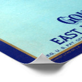 Belt Brand California Sinaasappels Poster (Hoek)