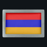 Belt Buckle met vlag Armenië Gesp<br><div class="desc">Voeg een vleugje Armeense trots toe aan je garderobe met onze exclusieve riemgesp met de vlag van Armenië! Deze gesp is gemaakt met nauwgezette aandacht voor detail en is meer dan alleen een functioneel accessoire; het is een viering van het erfgoed en de culturele trots van Armenië. Het gedurfde ontwerp...</div>