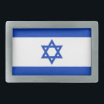 Belt Buckle met vlag Israël Gesp<br><div class="desc">Elegant Belt Buckle met vlag van Israël. Dit product is aanpasbaar.</div>