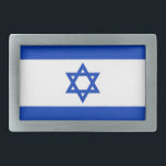 Belt Buckle met vlag Israël Gesp<br><div class="desc">Voeg een vleugje Israëlische trots toe aan je kleding met onze exclusieve riemgesp met de vlag van Israël! Deze gesp met nauwgezette aandacht voor detail, is meer dan alleen functioneel; het is een viering van Israëlisch erfgoed en nationale trots. Het gedurfde ontwerp toont met trots de iconische elementen van de...</div>