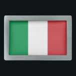 Belt Buckle met vlag Italië Gesp<br><div class="desc">Elegant Belt Buckle met vlag van Italië. Dit product is aanpasbaar.</div>