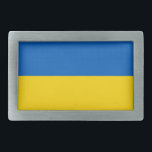 Belt Buckle met vlag Oekraïne Gesp<br><div class="desc">Elegant Belt Buckle met vlag van Oekraïne. Dit product is aanpasbaar.</div>