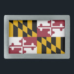 Belt Buckle met vlag van de deelstaat Maryland Gesp<br><div class="desc">Elegant Belt Buckle met vlag van Maryland. Verenigde Staten van Amerika. Dit product is aanpasbaar.</div>