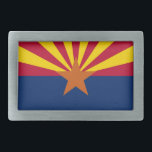 Belt Buckle met vlag van de staat Arizona Gesp<br><div class="desc">Elegant Belt Buckle met vlag van Arizona. Verenigde Staten van Amerika. Dit product is aanpasbaar.</div>
