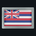 Belt Buckle met vlag van de staat Hawaï Gesp<br><div class="desc">Elegant Belt Buckle met vlag van Hawaii. Verenigde Staten van Amerika. Dit product is aanpasbaar.</div>
