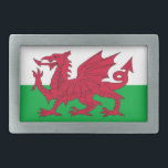 Belt Buckle met vlag van Wales Gesp<br><div class="desc">Elegant Belt Buckle met vlag van Wales. Dit product is aanpasbaar.</div>