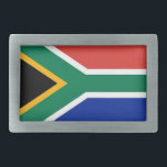 Belt Buckle met vlag Zuid-Afrika Gesp<br><div class="desc">Verhoog je stijl met deze opvallende riemgesp met de vlag van Zuid-Afrika! Laat uw bewondering voor het rijke erfgoed en de levendige cultuur van Zuid-Afrika zien met deze opvallende riemgesp versierd met de iconische kleuren en symbolen van de Zuid-Afrikaanse vlag. Deze gesp is vervaardigd met nauwgezette aandacht voor detail en...</div>