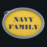 Belt Buckle Navy Family Gesp<br><div class="desc">Belt Buckle Navy Family</div>