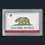 Belt Buckle with Flag of California State Gesp<br><div class="desc">Voeg een levendige toets van de Californische geest toe aan uw kleding met onze exclusieve riemgesp met de vlag van Californië! Deze gesp met nauwgezette aandacht voor detail, is meer dan alleen functioneel; het is een viering van het Californische erfgoed en de trots van de staat. Het gedurfde ontwerp toont...</div>