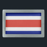 Belt gesp met vlag van Costa Rica<br><div class="desc">Voeg een gedurfde verklaring toe aan uw garderobe met onze exclusieve riemgesp met de vlag van Costa Rica! Deze gesp met riem is met precisie vervaardigd en is meer dan alleen een functioneel accessoire; het is een viering van het rijke erfgoed en de culturele trots van Costa Rica. Het levendige...</div>