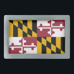 Belt gesp met vlag van de staat Maryland<br><div class="desc">Voeg een vleugje Maryland trots toe aan je outfit met onze exclusieve riemgesp met de vlag van Maryland. Ontworpen met zowel stijl als trots in het achterhoofd, is deze riemgesp meer dan alleen een mode-accessoire; het is een eerbetoon aan het rijke erfgoed en de levendige culturele identiteit van Maryland. Het...</div>